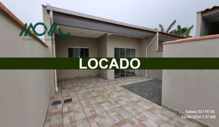 Casa Nova - Primeira Locação, balneário Princesa do Mar em Itapoá