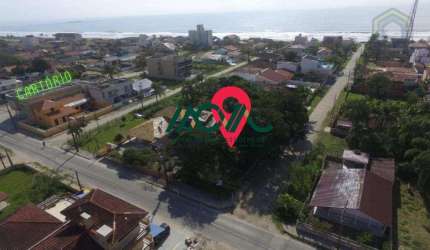 Terreno no Balneário Paese, frente asfalto e quadra mar. Único lote disponível para venda frente Rua Corvina