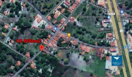 Terreno com 10.000m2 em Horizonte no Centro do Bairro Catolé - Para Construtores ou Empresas