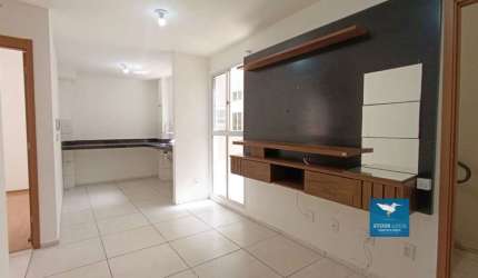 Apartamento no Eco Way Eusébio ao Lado do Atacadão na CE040, Primeiro Andar, Bancadas em Granito, Cooktop, Painel de TV na Sala, 41m2, 02 Quartos, 01 Banheiro, 01 Vaga, Lazer Completo