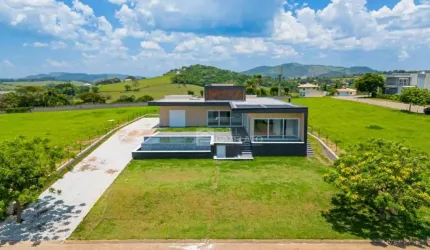 Casa com 4 dormitórios à venda, 400 m² por R$ 3.000.000 - Condomínio Porto Laranjeiras - Piracaia/SP
