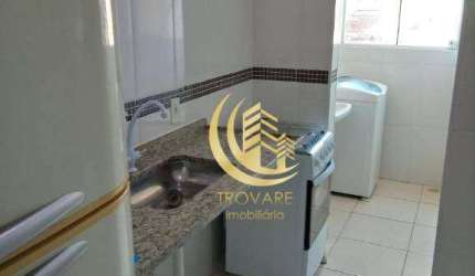 Apartamento com 2 dormitórios à venda, 55 m² por R$ 218.000,00 - Esplanada Independência - Taubaté/SP