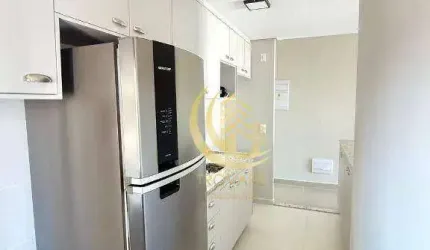 Apartamento com 2 dormitórios para alugar, 65 m² por R$ 3.000,00/mês - Jardim das Nações - Taubaté/SP