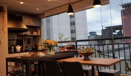 Apartamento mobiliado, terraço com churrasqueira a venda/permuta no Ipiranga