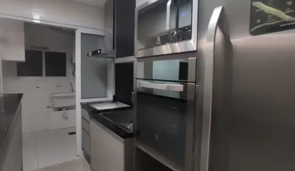 Apartamento para locação mobiliado  todo equipado com eletrodomésticos e um acabamento refinado com móveis de alta qualidade
