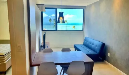 Apartamento quarto e sala todo pronto a 200 metros da praia