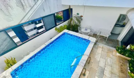Cobertura duplex com 5 quartos na ponta verde
