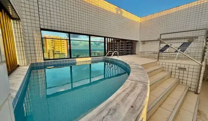 Cobertura gardem com 3 suítes + piscina a 2 quadras da praia 