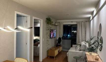 Apartamento quarto e sala porteira fechada no corredor Vera arruda