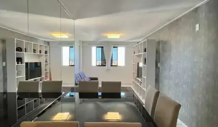 Apto 3Q c/ Suíte, Vista Mar e Lazer Completo – Alto das Alamedas