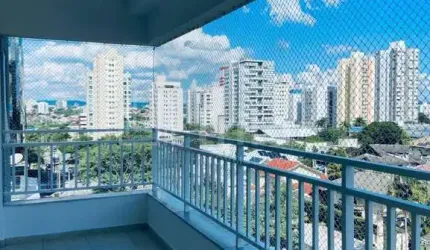 Apartamento para locação no Parque Residencial Aquarius em São José dos Campos-SP: 2 quartos, 1 suíte, 2 salas, 2 banheiros, 2 vagas, 72m².