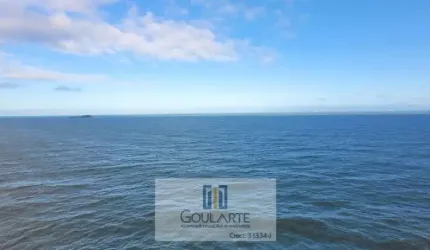 Apartamento alto padrão com sacada gourmet e vista total para o mar, 3 suítes climatizadas, lazer completo no condomínio, PITANGUEIRAS - Guarujá/SP.
