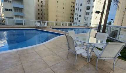 Apartamento alto padrão com 3 dormitórios sendo 1 suíte, sacada gourmet vista mar e lazer completo no condomínio na praia da Pitangueiras-Guarujá/SP.