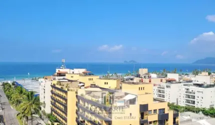 Apartamento alto padrão,3 dormitórios sendo 1 suíte, sacada gourmet com vista mar, lazer completo no condomínio, lado praia - ENSEADA - Guarujá/SP.