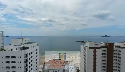 Apartamento alto padrão com vista mar, 3 dormitórios sendo 1 suíte, lazer completo no condomínio, PITANGUEIRAS-Guarujá/SP.