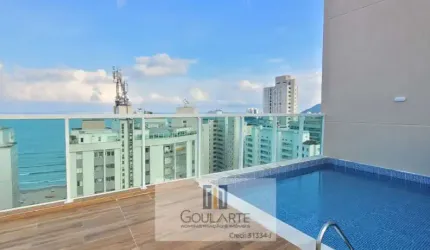 Apartamento Alto Padrão com acesso a sacada, 3 dormitórios sendo 1 suíte, lazer no condomínio - PITANGUEIRAS - Guarujá/SP