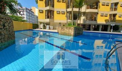 Apartamento alto padrão com 4 dormitórios sendo 1 suíte, lazer no condomínio lado praia da  Enseada-Guarujá/SP.