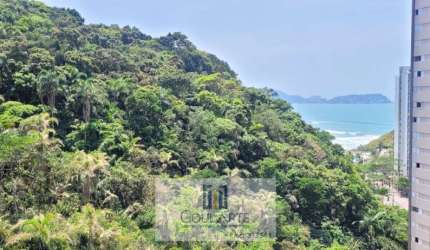 Apartamento alto padrão com sacada vista mar, 4 dormitórios sendo 1 suíte climatizada, lazer completo no condomínio - PITANGUEIRAS-Guarujá/SP.