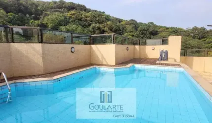 COBERTURA TRIPLEX com 3 dormitórios climatizados sendo 1 suíte, lazer completo no condomínio - PITANGUEIRAS -Guarujá/SP.