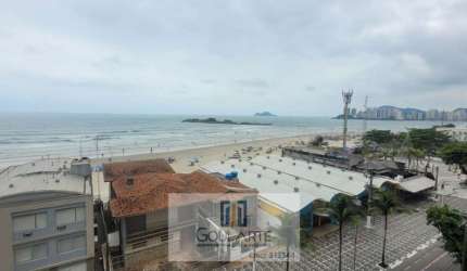 Apartamento alto padrão frente mar, 4 dormitórios sendo 2 suítes, *vista total mar* - PITANGUEIRAS-GUARUJÁ/SP.