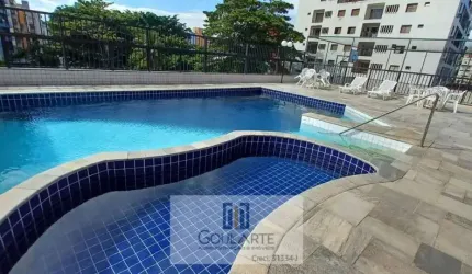 Apartamento alto padrão com 3 dormitórios sendo 1 suíte à menos de 100 metros do mar na praia do TOMBO-Guarujá/SP.
