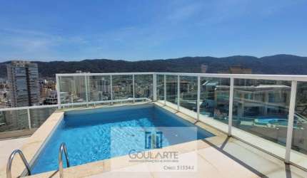 COBERTURA DUPLEX, 3 dormitórios sendo 3 suítes, área gourmet com Piscina e Churrasqueira - ENSEADA -Guarujá/SP.