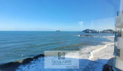 Apartamento alto padrão com sacada gourmet e vista total para o mar, 3 suítes climatizadas, lazer completo no condomínio - PITANGUEIRAS - Guarujá/SP.