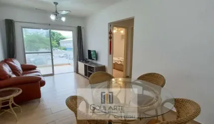 Apartamento padrão com acesso a sacada, 2 dormitórios, lado praia - Enseada-Guarujá/SP.