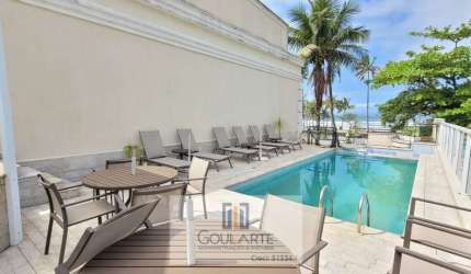 CASA DUPLEX em condomínio frente mar com área de lazer, 4 suítes, na praia da ENSEADA - Guarujá/SP.