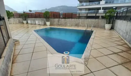 Apartamento com 3 dormitórios e lazer no condomínio, lado praia na ENSEADA -Guarujá/SP.