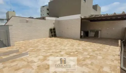 COBERTURA DUPLEX, 2 dormitórios, área gourmet com terraço , lado bairro, na praia da ENSEADA -Guarujá/SP.