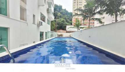 Apartamento alto padrão com sacada gourmet, 3 suítes climatizadas, lazer completo condomínio - PITANGUEIRAS - Guarujá/SP.