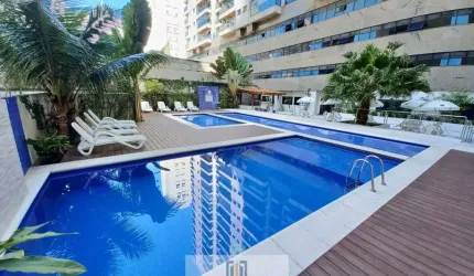 Apartamento alto padrão com 2 dormitórios sendo 1 suíte, lazer completo no condomínio, PITANGUEIRAS-GUARUJÁ/SP.