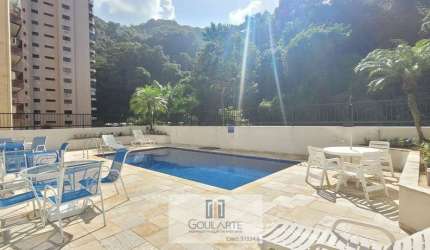 Apartamento alto padrão,2 dormitórios sendo 1 suíte + 1 dormitório de serviço, lazer no condomínio - PITANGUEIRAS- Guarujá/SP.