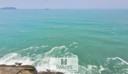 Apartamento alto padrão com sacada gourmet e vista total para o mar, 3 suítes, lazer completo no condomínio, PITANGUEIRAS - Guarujá/SP.  ﻿