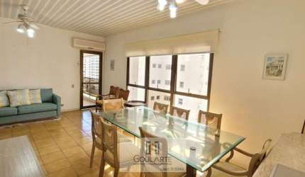 Apartamento alto padrão com 3 dormitórios sendo 1 suíte + dormitório de serviço - Pitangueiras-Guarujá/SP.