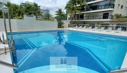 Apartamento alto padrão com vista mar, 3 dormitórios sendo 1 suíte, lazer completo no condomínio, PITANGUEIRAS-Guarujá/SP.