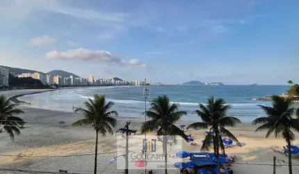 Apartamento alto padrão com com 2 dormitórios sendo 1 suíte, lazer completo no condomínio e sacada gourmet envidraçada vista mar na praia das ASTÚRIAS -Guarujá/SP