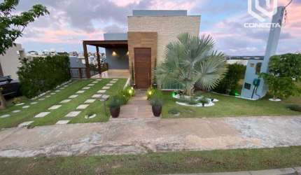 Casa com 5 dormitórios para alugar, 290 m² por R$ 14.500,00/mês - Abrantes - Camaçari/BA