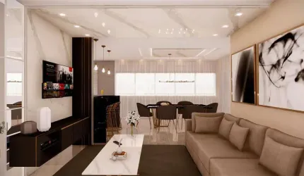 Excelente apartamento com 3 suÍtes em itapema-sc, Meia Praia, Itapema - SC