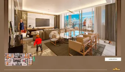 Apartamento com 3 suÍtes, Meia praia , Itapema - SC