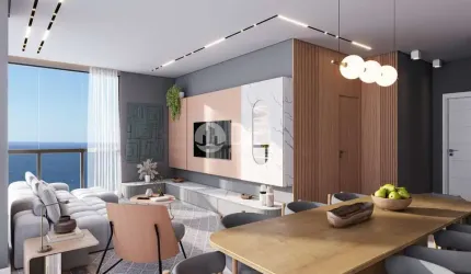 Apartamento com 3 dormitÓrios, Meia Praia, Itapema - SC