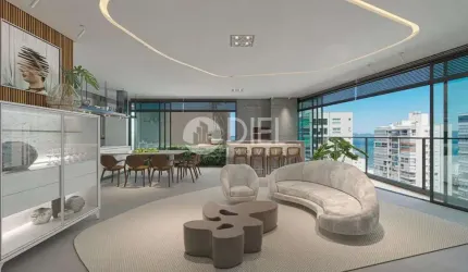 Apartamento com 3 suÍtes e 2 vagas de garagem, Centro, Itapema - SC