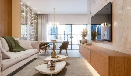 Um belo apartamento na planta com 3 suÍtes!, Meia Praia, Itapema - SC