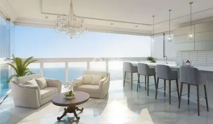 Um belo apartamento frente a avenida nereu ramos, Meia Praia, Itapema - SC