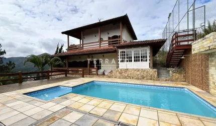 Casa em Condomínio à venda, 4 quartos, 3 suítes, 5 vagas, Albuquerque - Teresópolis/RJ
