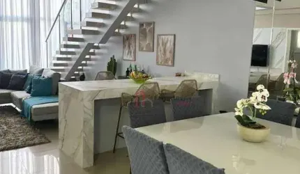 SOBRADO IMPONENTE - MOBILIADO - RESIDENCIAL JARDIM DE MÔNACO - HORTOLÂNDIA