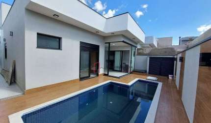 CASA TÉRREA - ALTO PADRÃO COM PISCINA - RESIDENCIAL REAL PARK - SUMARÉ