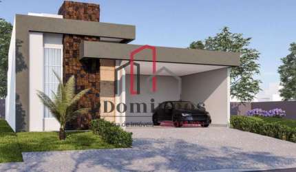 CASA  EM FASE DE CONSTRUÇÃO  Á VENDA NO CONDOMÍNIO OLÍVIO FRANCESCHINI, EM HORTOLÂNDIA
