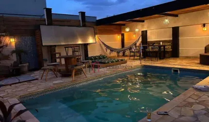 SOBRADO AUTOMATIZADO - COM PISCINA - RESIDENCIAL REAL PARK - SUMARÉ